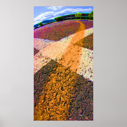 Poster Bande jaune (Devant)