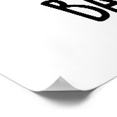 Poster Bande-nana Funny Fruit Banana Pun (Coin)