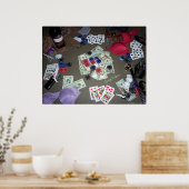 Poster Bande Poker en couleur (Cuisine)