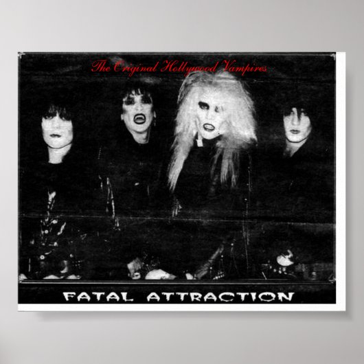Poster Bande, The Original Hollywood Vampires (Devant)