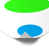 Poster Bandeau de fête d'anniversaire personnalisé pour g (Coin)