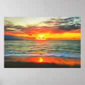 Poster Banderas Bay Sunset 1738 Imprimer (Devant)