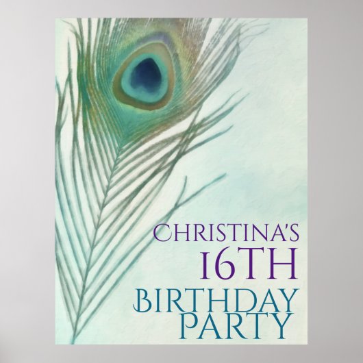 Poster Banderole d'affiche à l'aquarelle Bohème chic de p (Devant)