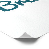 Poster Banderole Moderne de Papier Aquarelle Sableuse ave (Coin)