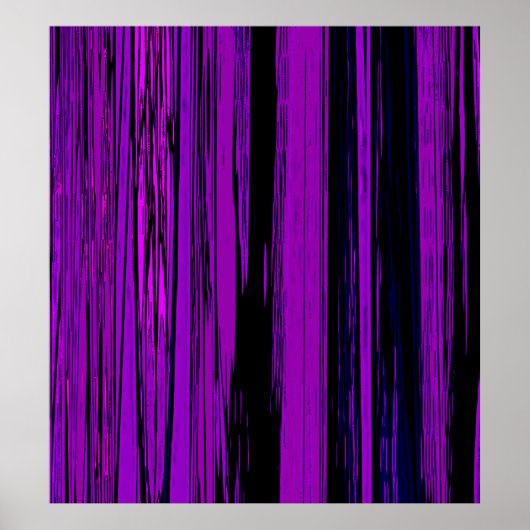 Poster Bandes Abstraites pourpres 606 (Devant)