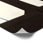 Poster Bandes audio rétro (Coin)