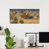 Poster Bandes Casquettes Wick Fancy (Bureau à domicile)