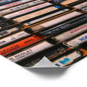 Poster Bandes Cassette Rétro (Coin)