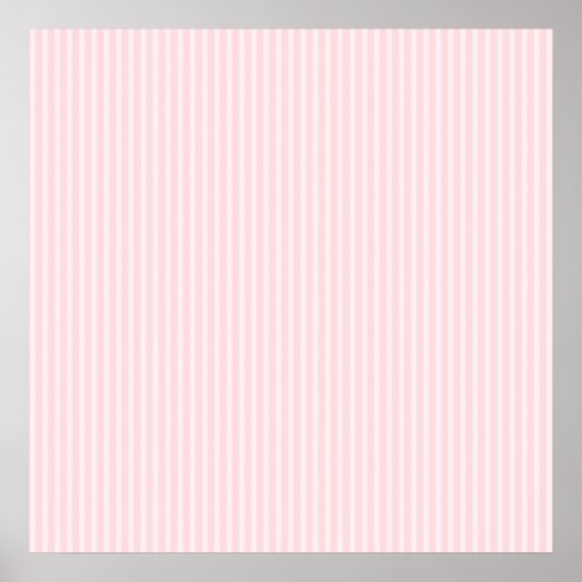 Poster Bandes De Bonbons Rose Pastel. (Devant)