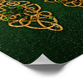 Poster Bandes de noeuds celtiques (Coin)