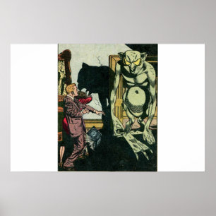 Poster Bandes dessinées d'horreur de l'âge d'or   Bandes 