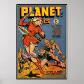 Poster bandes dessinées vintages - (Devant)
