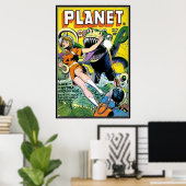 Poster bandes dessinées vintages - (Bureau à domicile)