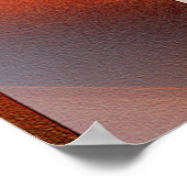 Poster Bandes du coucher du soleil (Coin)