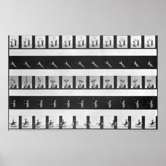 Poster Bandes-photos pour un praxinoscope (Devant)