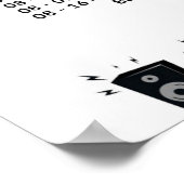 Poster Bandes Qui Ont Joué Au Knob Hill Hotel 1976 (Coin)