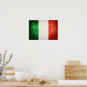 Poster bandiera Italia (Cuisine)