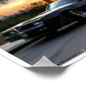 Poster Bandit au coucher du soleil de l'Arizona (Coin)