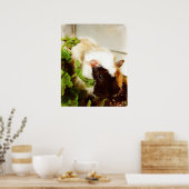 Poster Bandit dans les fleurs (Cuisine)