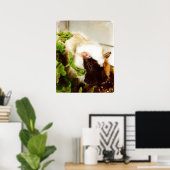 Poster Bandit dans les fleurs (Bureau à domicile)