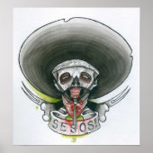 Poster Bandito Zombie (Devant)