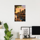 Poster Bandol (Bureau à domicile)