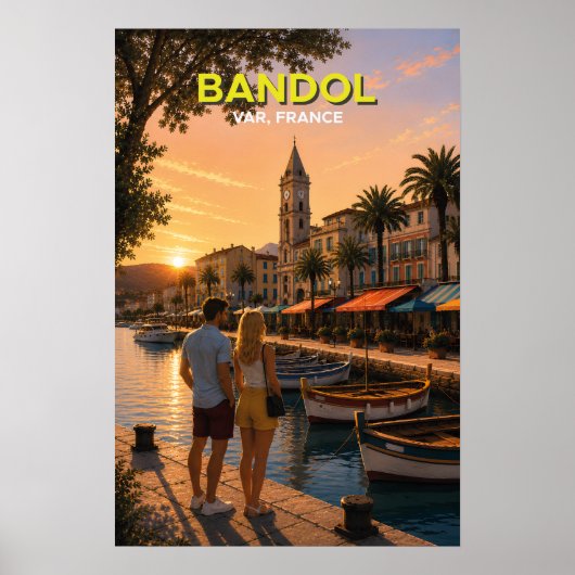 Poster Bandol (Devant)