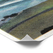 Poster Bandon Beach View of Face Rock, Cat and Kittens (Coin)