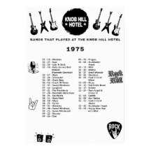 Bands That Played At The Knob Hill Hotel 1975