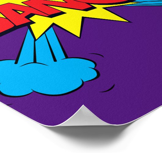 Poster Bang ! Vibrant Pop Art Blast (Coin)