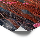 Poster Bangkok: Arte de linea con coordenadas (Coin)