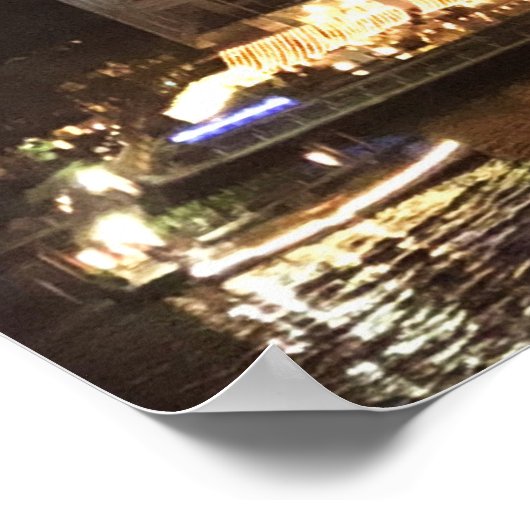 Poster Bangkok La Nuit (Coin)