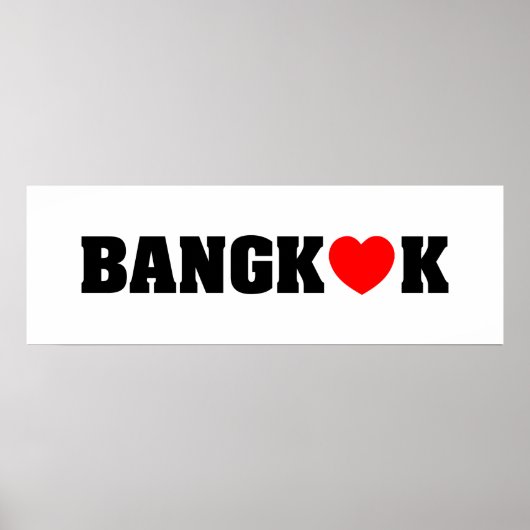 POSTER BANGKOK LOVE (Devant)