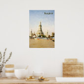 Poster Bangkok, Thaïlande (Cuisine)