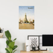 Poster Bangkok, Thaïlande (Bureau à domicile)