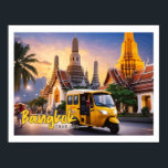 Poster Bangkok Thaïlande Illustration de voyage Pop Art<br><div class="desc">Bangkok Thaïlande Illustration de voyage Pop Art</div>