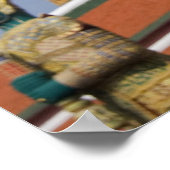 Poster Bangkok, Thaïlande. Le Grand Palais de Bangkok 2 (Coin)