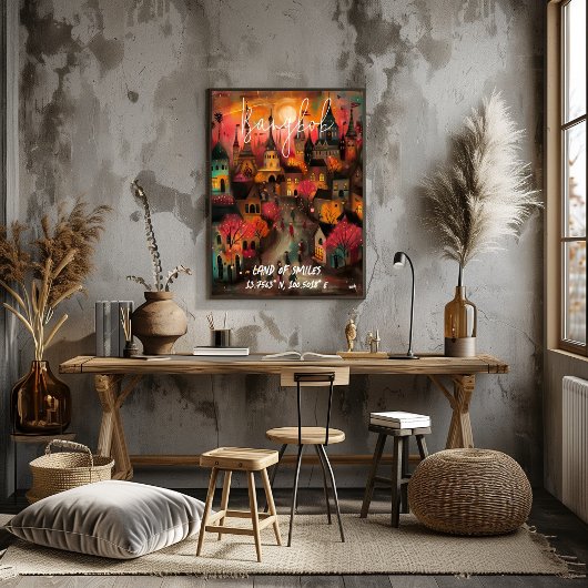 Poster Bangkok: Tierra de Sonrisas