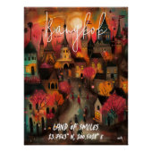 Poster Bangkok: Tierra de Sonrisas (Devant)