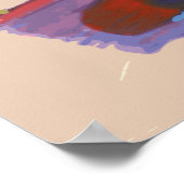 Poster Bangkok "Voyage là-bas par avion" (Coin)