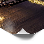 Poster Bangkok Wat Arun Sunset BKK Thaïlande Souvenir (Coin)