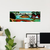 Poster Bangladesh Village (Bureau à domicile)