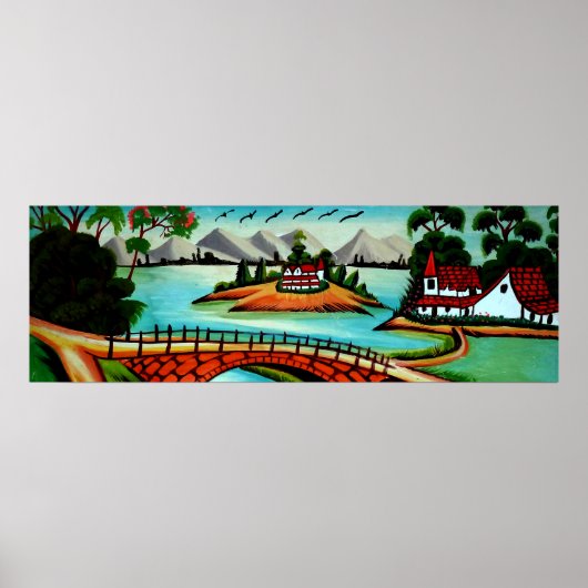 Poster Bangladesh Village (Devant)