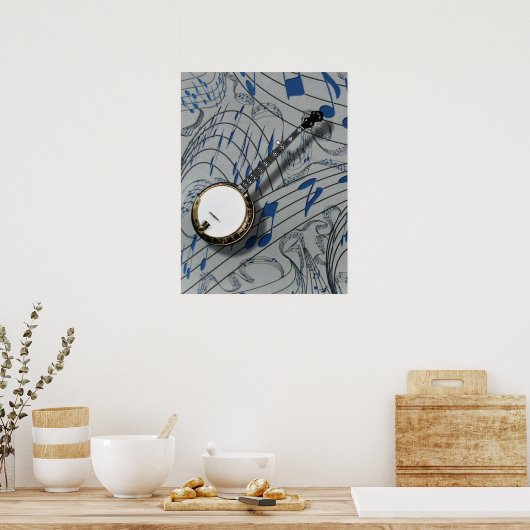 POSTER BANJO-POSTER (Cuisine)