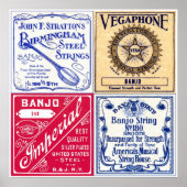 Poster Banjo Strings (Devant)