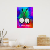 POSTER BANJOS-POSTER TRAVERSÉ (Cuisine)