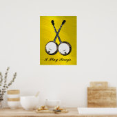 POSTER BANJOS-POSTER TRAVERSÉ (Cuisine)