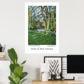 Poster Bank of River Monnow, Allt an Ynys : Poster/Imprim (Bureau à domicile)