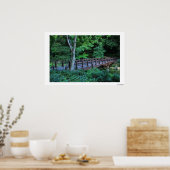 Poster Bank Rock Bridge, Central Park, New York City (Cuisine)