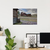 Poster Bannack Ghost Town Mainstreet 2 - Montana (Bureau à domicile)